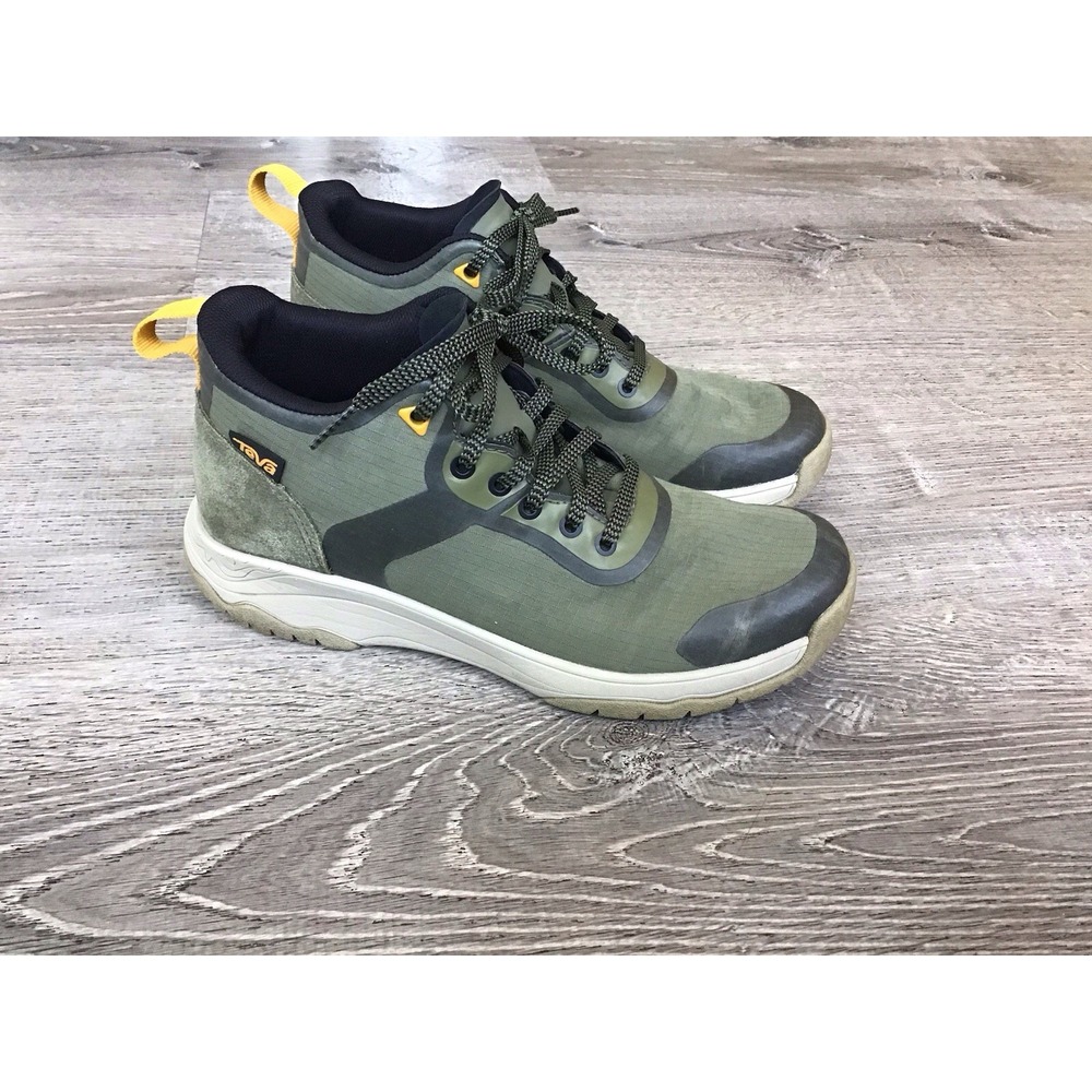Teva Gateway Mid Hiking Women's Green Shoes Size 6.5 Ankle Boots 1115193